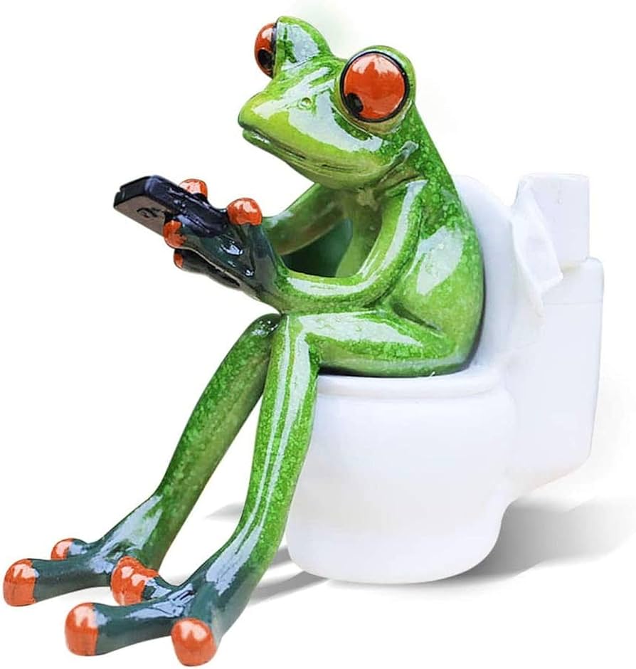 Amazon.co.jp: カエル 置物 オブジェ 蛙 置き物 かえる 雑貨 樹脂風水